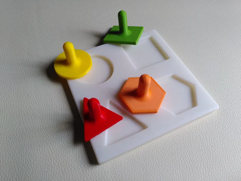 Bảng Ghép Hình Cảm Giác | Đồ Chơi Học Tập Montessori - Image 2