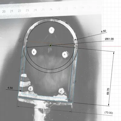 Đế gót giày trượt tuyết / Linh kiện thay thế