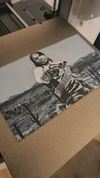 Mô hình HueForge John Marston - Red Dead Redemption 2 - Image 2