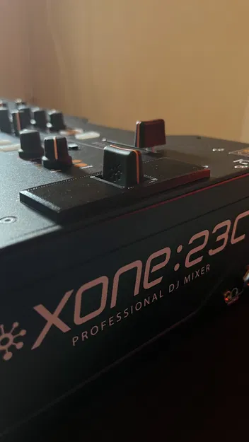Khóa Crossfader cho mixer Allen & Heat Xone: 23/23C 3D Print - Image 2