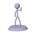 Mô hình Stickman cầm cờ trang trí bàn làm việc độc đáo - Thumbnail 3