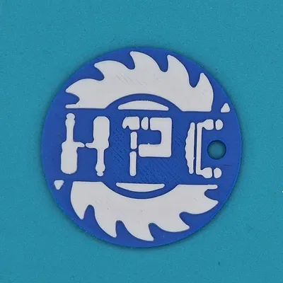 Móc khóa logo HPC Carpentries