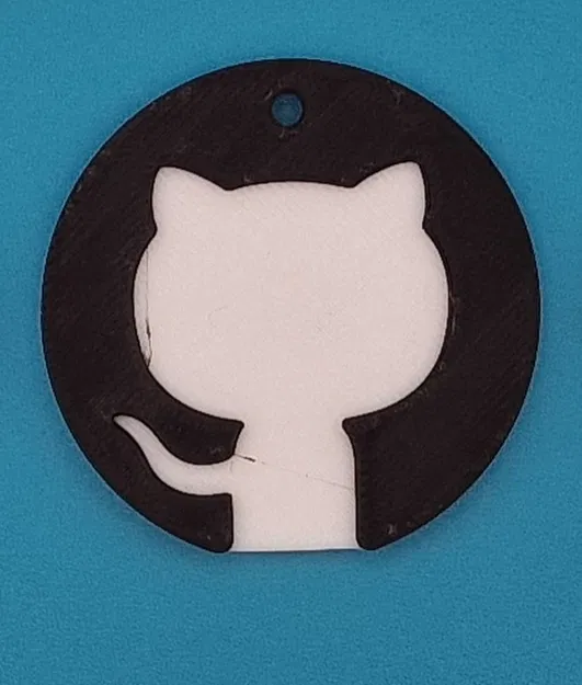 Móc khóa Logo GitHub - Image 1