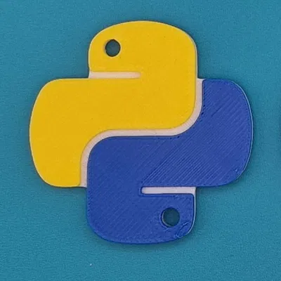 Móc khóa logo Python