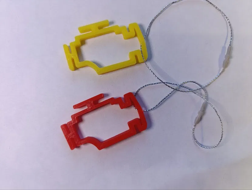 Móc khóa hình biểu tượng Check Engine - Phụ kiện độc đáo cho dân mê xe - Image 4