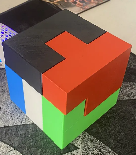 Bộ xếp hình Puzzle Cube thông minh - Dự án in 3D cực thú vị - Image 1