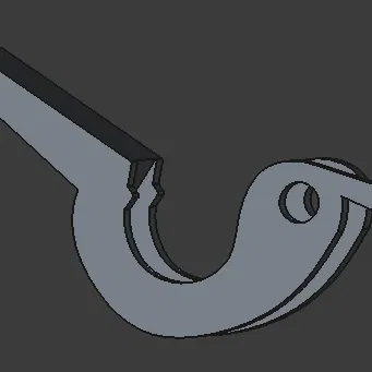 Móc giữ kim máy hát đĩa than (Turntable Needle Holder) - Tự in 3D