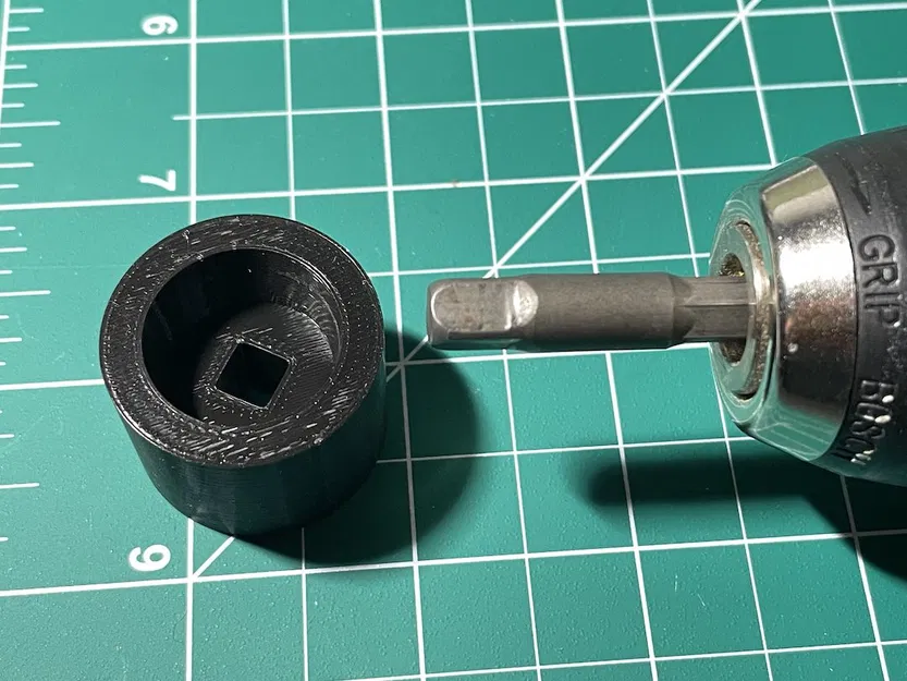 Đầu chuyển máy khoan 1/4 inch cho bánh xe Jog Wheel (đường kính 20 mm) - Image 2