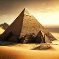 Mô hình Kim tự tháp Giza (Pyramid of Giza) in 3D độc đáo - Thumbnail 1