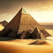 Mô hình Kim tự tháp Giza (Pyramid of Giza) in 3D độc đáo
