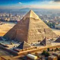 Mô hình Kim tự tháp Giza (Pyramid of Giza) in 3D độc đáo - Thumbnail 2