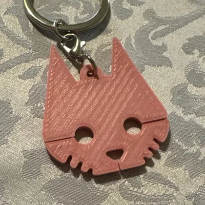 Móc khóa biểu tượng Stray 3D cực xinh cho game thủ