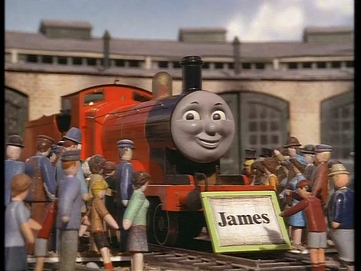 Mô hình đầu tàu James in 3D với chi tiết buồng khói nâng cao - Image 1