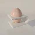 Khay đựng trứng 3D phong cách tối giản (Minimalist Egg Holder) - Thumbnail 1