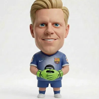 Wojciech Szczęsny - Mô hình fan art thủ môn FC Barcelona
