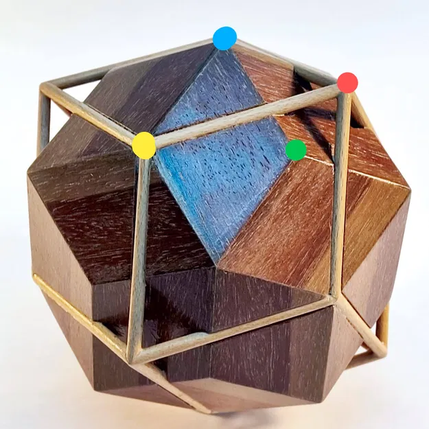 Mô hình Rhombic Compound - Image 2