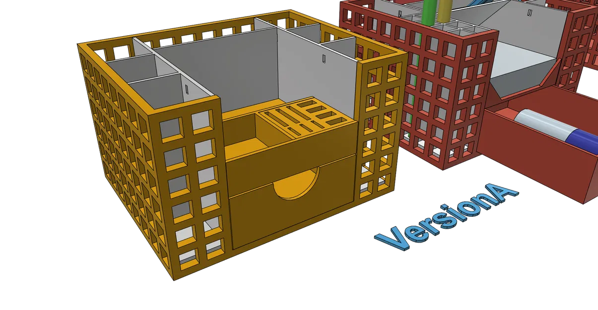 Khay đựng đồ văn phòng, cắm bút để bàn - Thiết kế dễ in, không cần support - Image 1