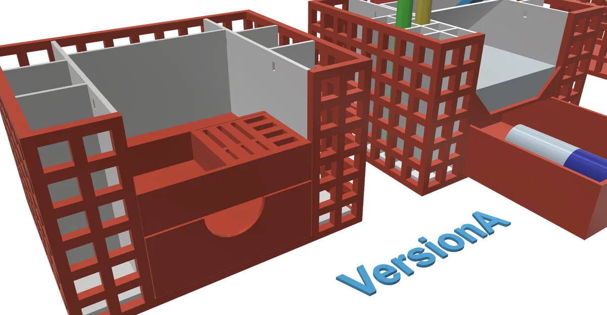 Khay đựng đồ văn phòng, cắm bút để bàn - Thiết kế dễ in, không cần support - Image 6