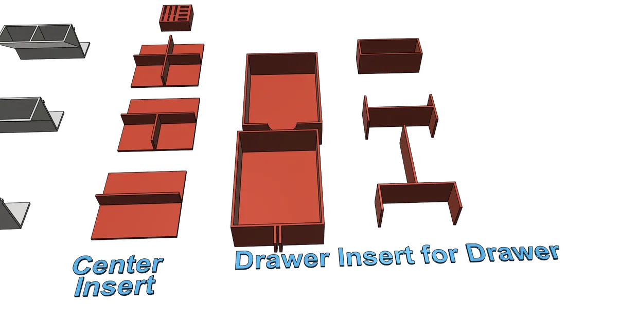 Khay đựng đồ văn phòng, cắm bút để bàn - Thiết kế dễ in, không cần support - Image 12
