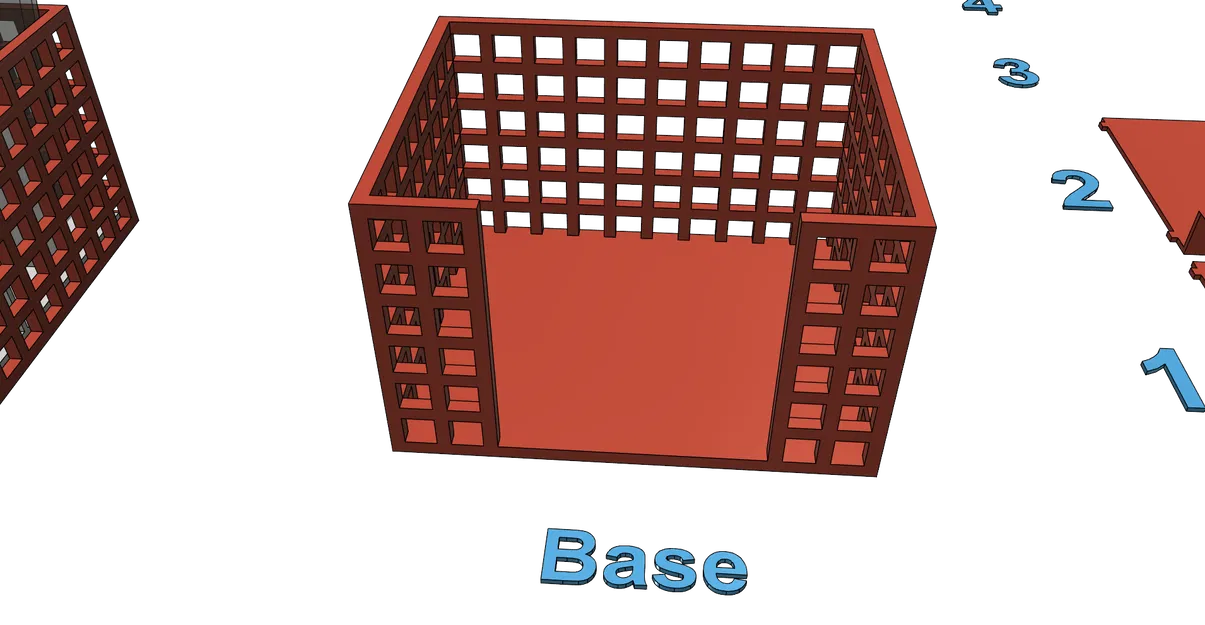 Khay đựng đồ văn phòng, cắm bút để bàn - Thiết kế dễ in, không cần support - Image 13