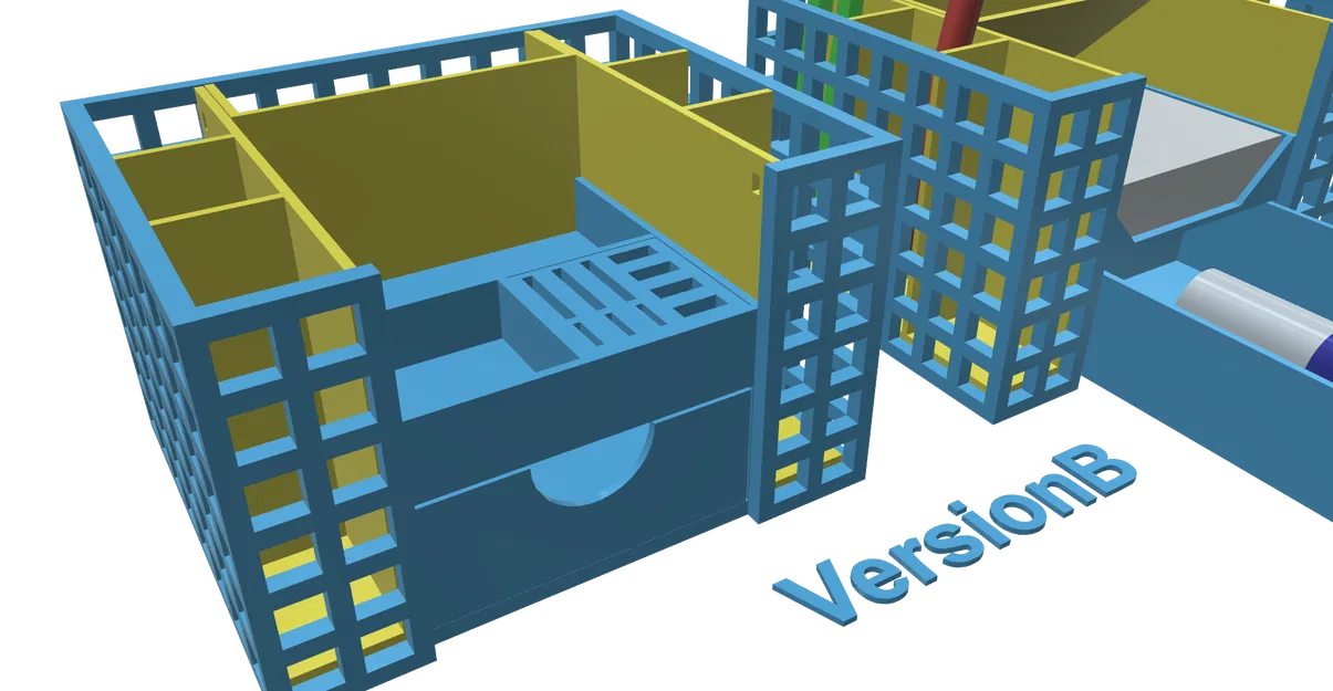 Khay đựng đồ văn phòng, cắm bút để bàn - Thiết kế dễ in, không cần support - Image 21