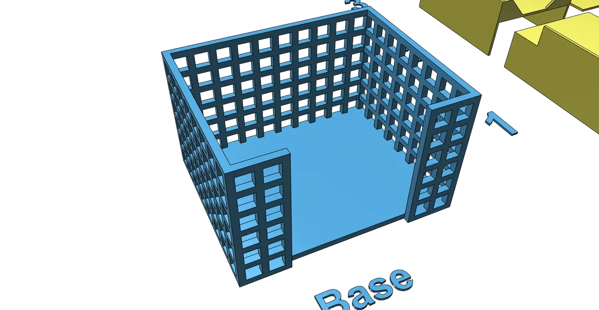 Khay đựng đồ văn phòng, cắm bút để bàn - Thiết kế dễ in, không cần support - Image 26