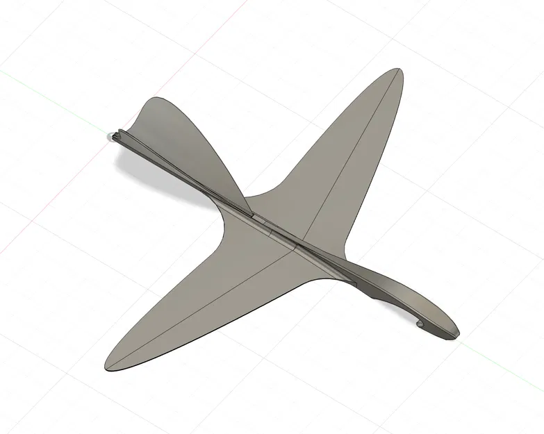 Difin 4 Micro Glider – Máy bay mô hình chạy bằng dây thun hiệu năng cao - Image 2