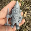 Garden Gnome with Tools (Chú lùn giữ vườn) - Thumbnail 6