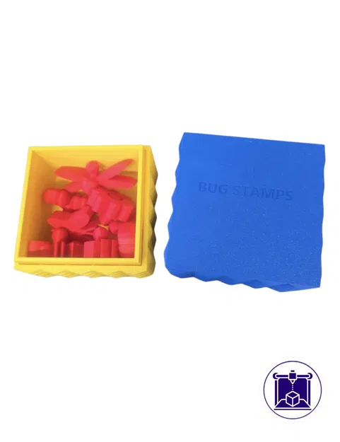 Bộ Hộp Và Con Dấu Lò Xo Kích Thích Giác Quan (Sensory Spring Stamps and Box) - Image 2