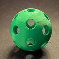Mô hình quả bóng đục lỗ in 3D (Ball with holes) cho bé và thú cưng - Thumbnail 3