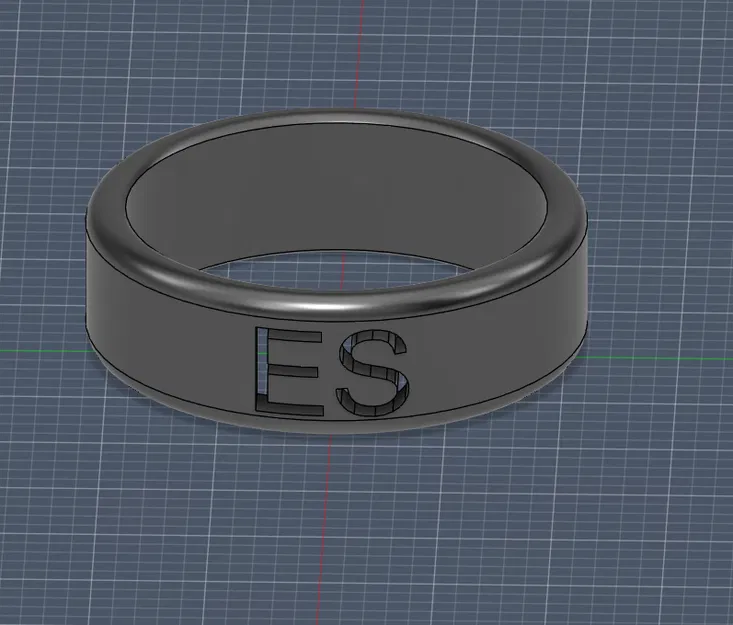 Mẫu nhẫn in 3D thiết kế tối giản cá nhân hóa - Image 1