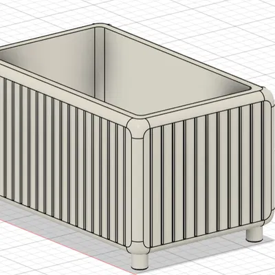 Hộp đựng đồ hiện đại phong cách cổ điển - Modern storage box