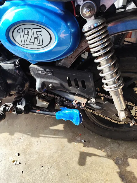 Giày cao gót trang trí chân chống xe máy cho bạn nữ - Image 13