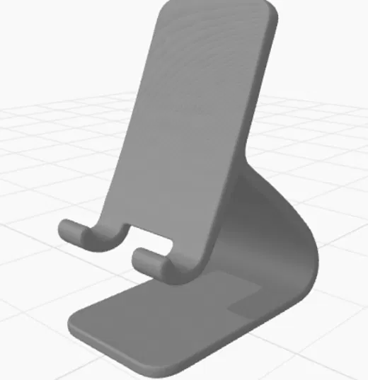 Giá đỡ điện thoại để bàn - Thiết kế tối giản, in 3D dễ dàng - Image 1