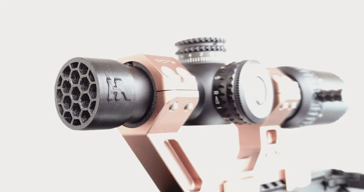 Nắp che ống ngắm Killflash dạng lưới cho LPVO (đường kính 25,5mm) - Image 7