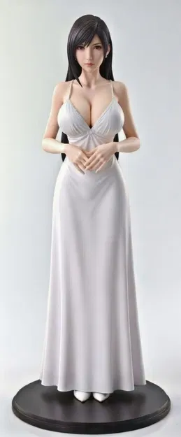 Mô hình Tifa Lockhart trong váy ngủ quyến rũ (Sexy-Nightgown-Tifa-00) - Image 1