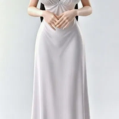 Mô hình Tifa Lockhart trong váy ngủ quyến rũ (Sexy-Nightgown-Tifa-00)