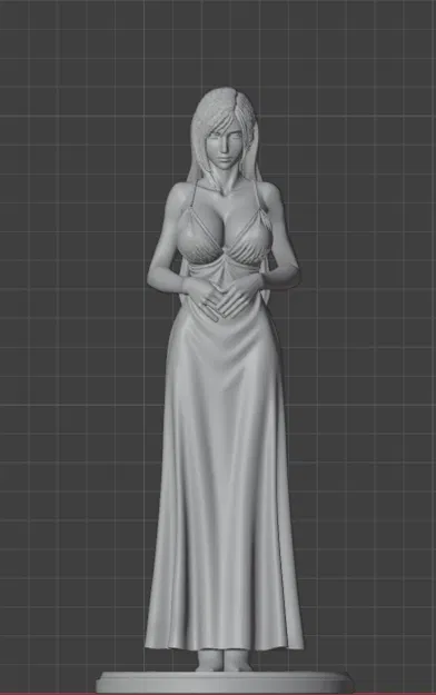 Mô hình Tifa Lockhart trong váy ngủ quyến rũ (Sexy-Nightgown-Tifa-00) - Image 5