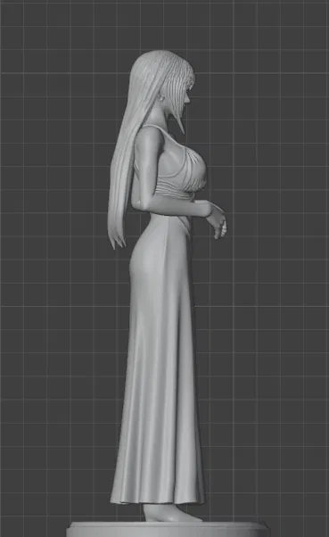 Mô hình Tifa Lockhart trong váy ngủ quyến rũ (Sexy-Nightgown-Tifa-00) - Image 6