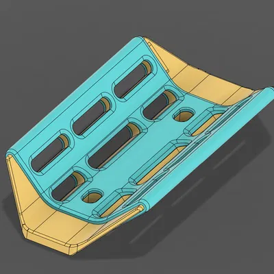 Khung gắn phụ kiện trên xe đạp (Bike frame cage)