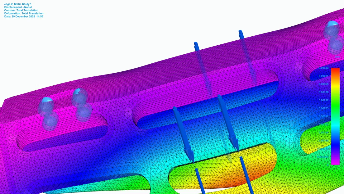Khung gắn phụ kiện trên xe đạp (Bike frame cage) - Image 6