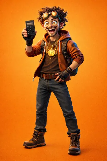 Mô hình 3D nhân vật Freak - Tượng decor biểu tượng Bitcoin độc đáo - Image 1