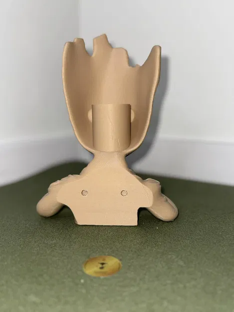 Mẫu in 3D Chậu cây Groot hình trái tim treo tường cực xinh - Image 3