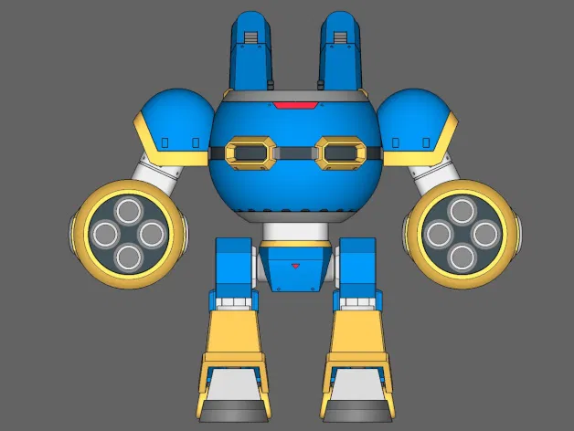 Mô hình Ride Armor "Rabbit" từ Rockman X2 (Mega Man) cho dòng Mega Armor - Image 4