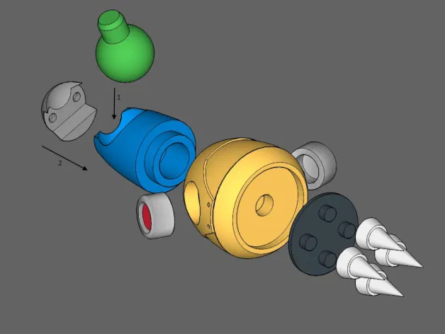Mô hình Ride Armor "Rabbit" từ Rockman X2 (Mega Man) cho dòng Mega Armor - Image 10