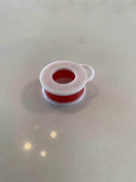 Móc khóa cuộn nhựa in 3D - Image 6