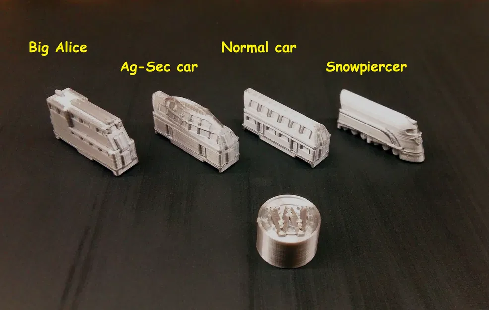 Bộ phụ kiện mở rộng Snowpiercer cho Ticket to Ride - Image 3