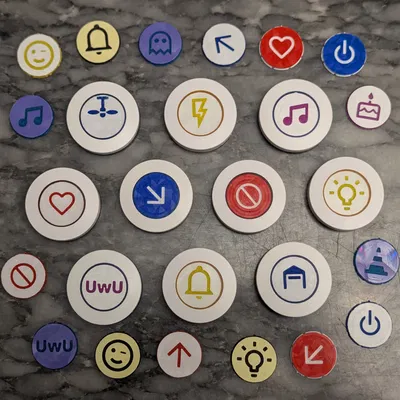 Thay thế mặt nút nhấn cho các loại remote tròn 315/433 MHz