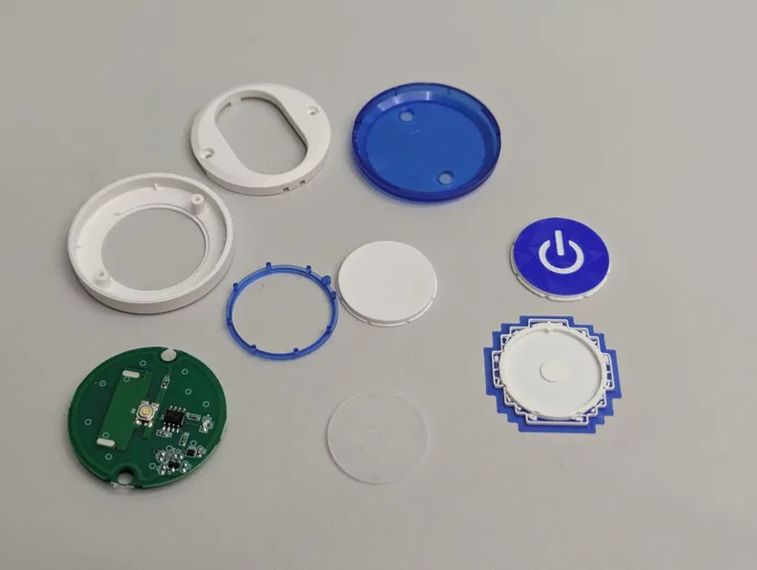 Thay thế mặt nút nhấn cho các loại remote tròn 315/433 MHz - Image 3