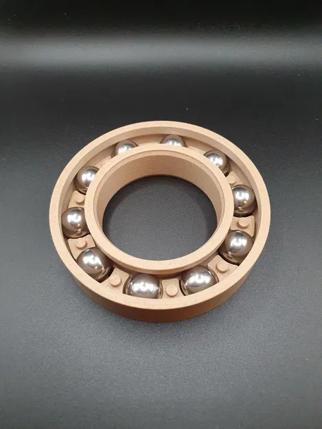 Vòng bi gỗ Fiber - Muốn xoay thử không? Ghé xem FabLabHamm tại MakerFaireRuhr - Image 1